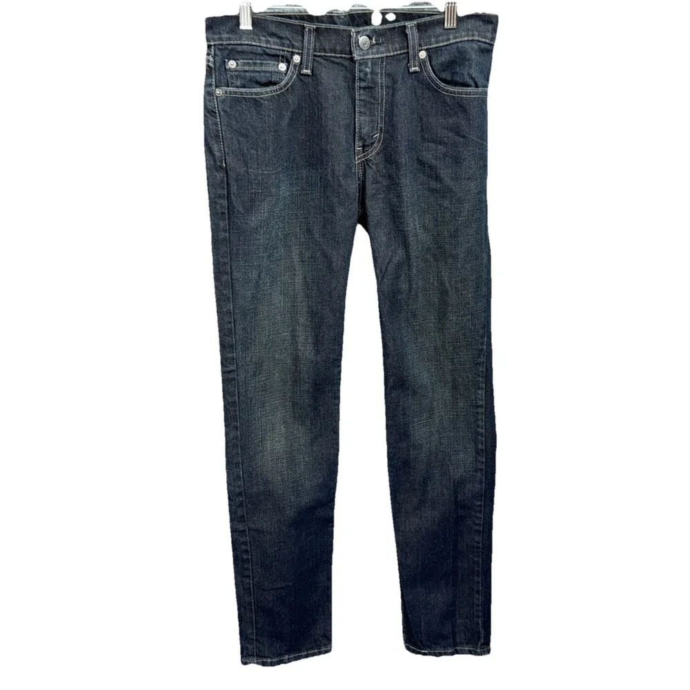 Levi's 511 Jeans Men's 30x32 Dark Wash Blue Slim Fit Denim Stretch Pants